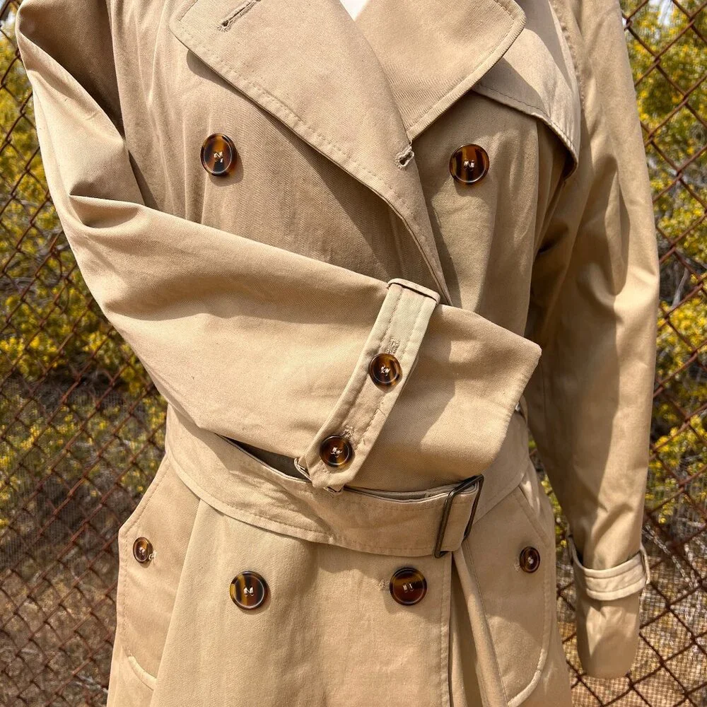 Worthington Tan Trench Coat - Picture 4 of 9
